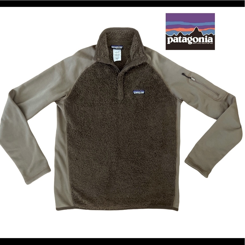 Patagonia Fuzzy Men's Fleece Button Pullover